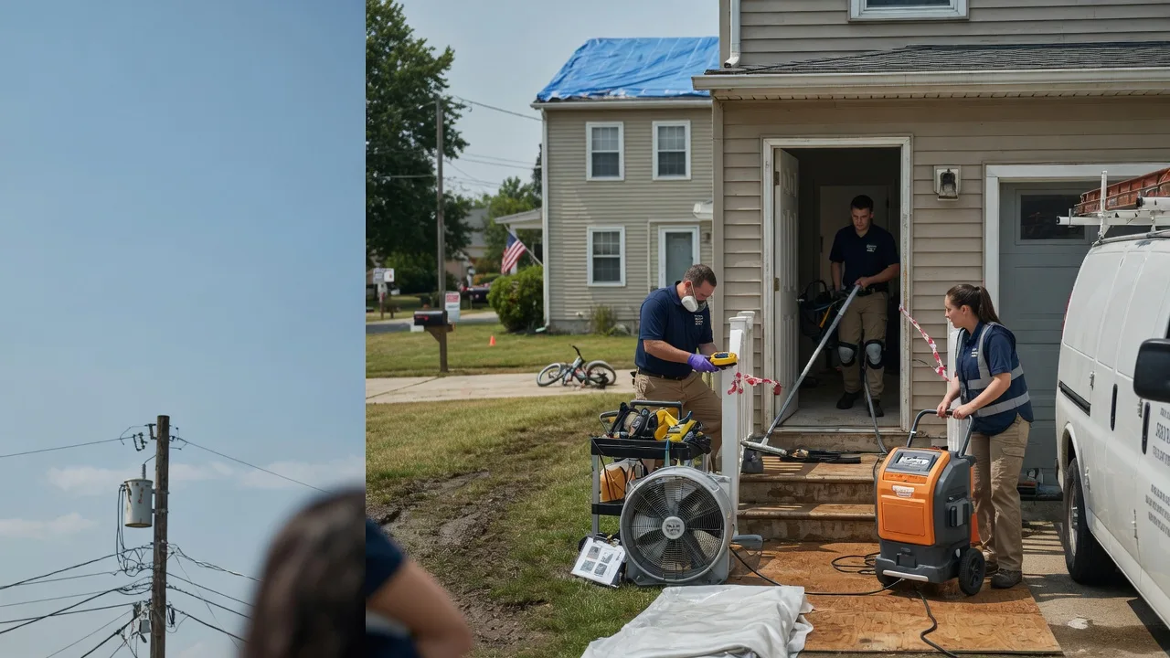 Water Damage Repair in Garrison, TX near me